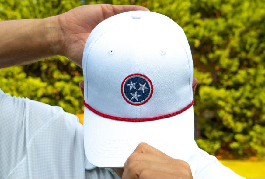 Tennessee Tristar Hat Tennessee Baseball Cap Tennessee Flag 
