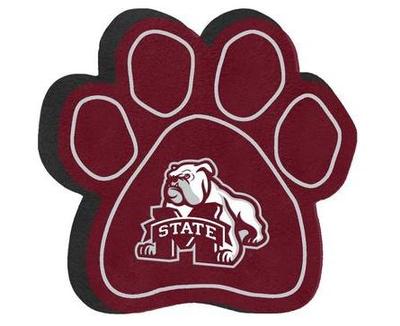 Mississippi State Pet Paw Toy DISC