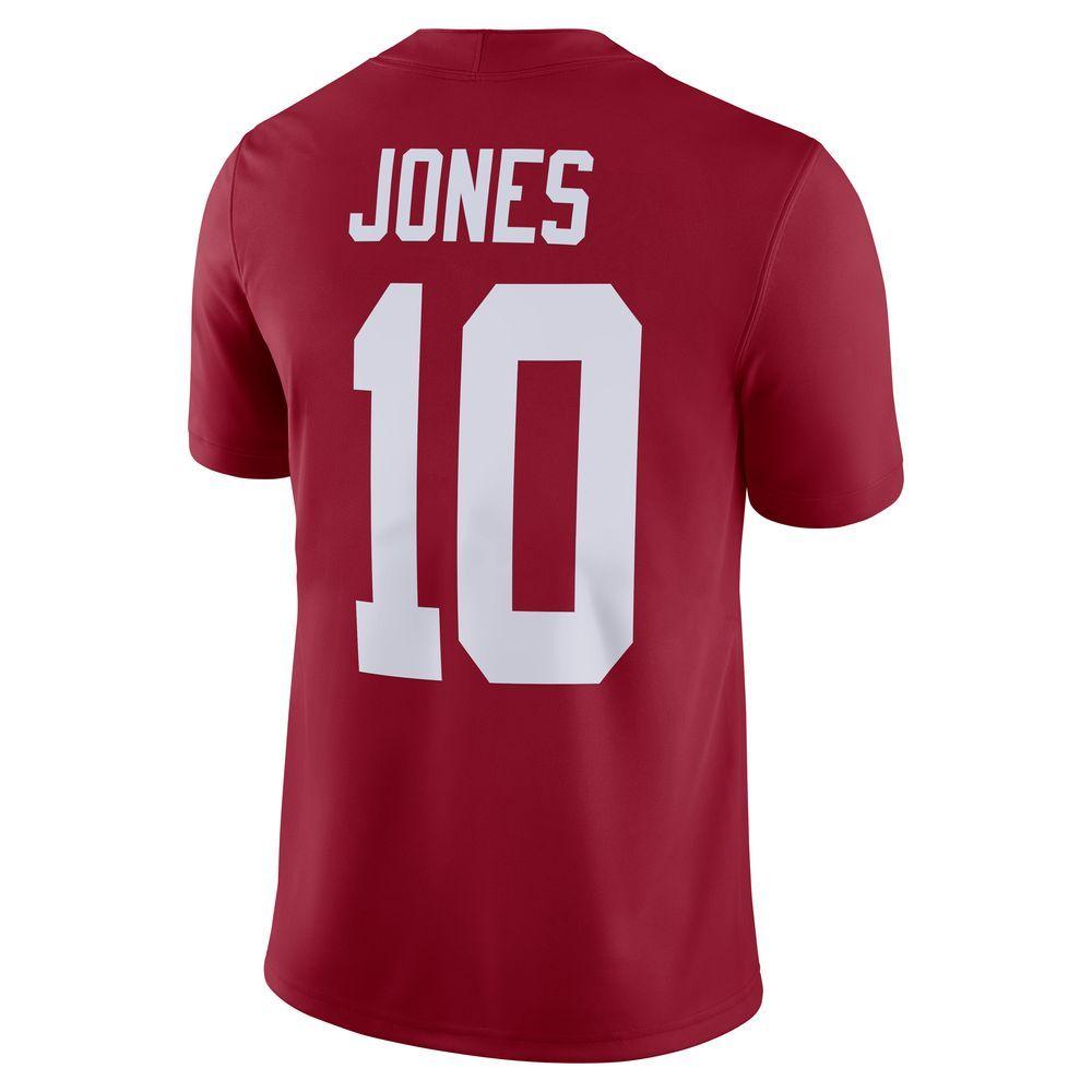 Bama, Alabama Nike #10 Mac Jones Game Jersey