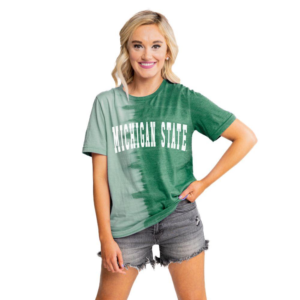 Spartans | Michigan State Gameday Couture Find Your Groove Spilt Dyed ...