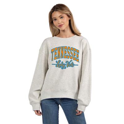 Tennessee Chicka-D Lady Vols Old School Arch over Script Pullover