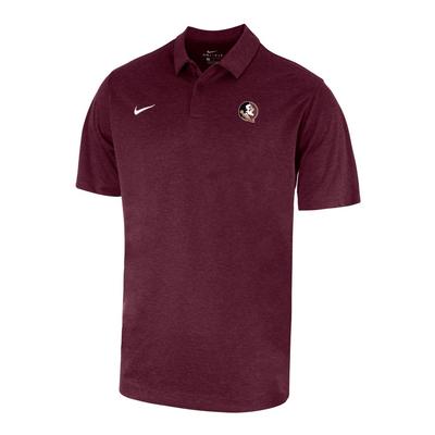 Florida State Nike Heather Polo MAROON