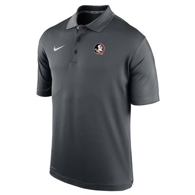 Florida State Nike Varsity Polo ANTHRACITE