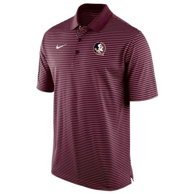 Florida State Nike Stadium Stripe Polo MAROON