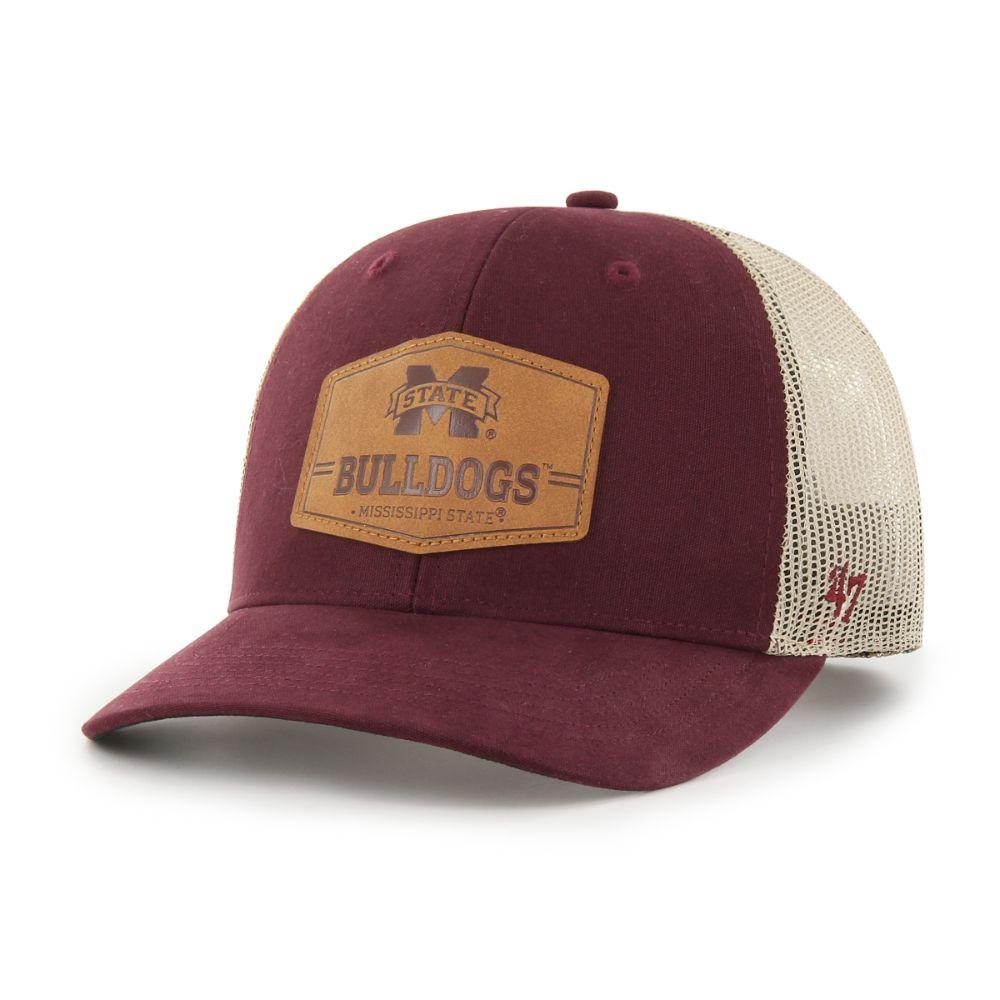 47 Brand Maroon Mississippi State Trucker Hat