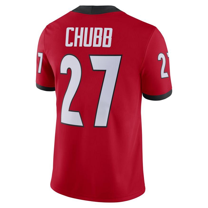 Dawgs, Georgia Nike Nick Chubb #27 Game Jersey