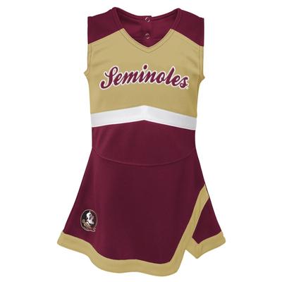 Florida State Toddler Cheerleader 2-Piece Dress Set