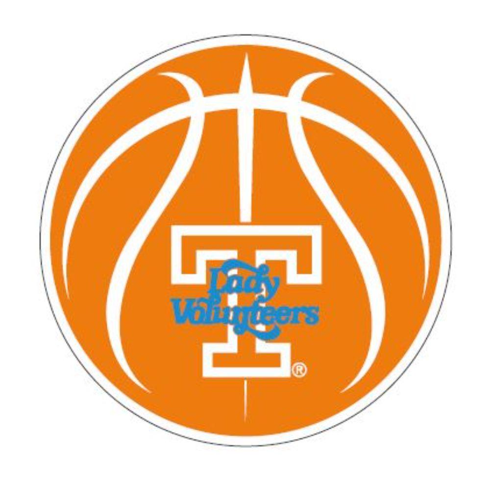 Lady Vols | Tennessee Lady Vols 4" Basketball Decal | Orange Mountain