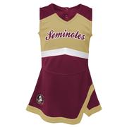  Florida State Kids Cheerleader 2- Piece Dress Set