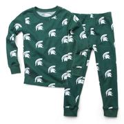  Michigan State Kids Pj Set