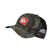  Clemson Nike C99 Camo Trucker Adjustable Cap