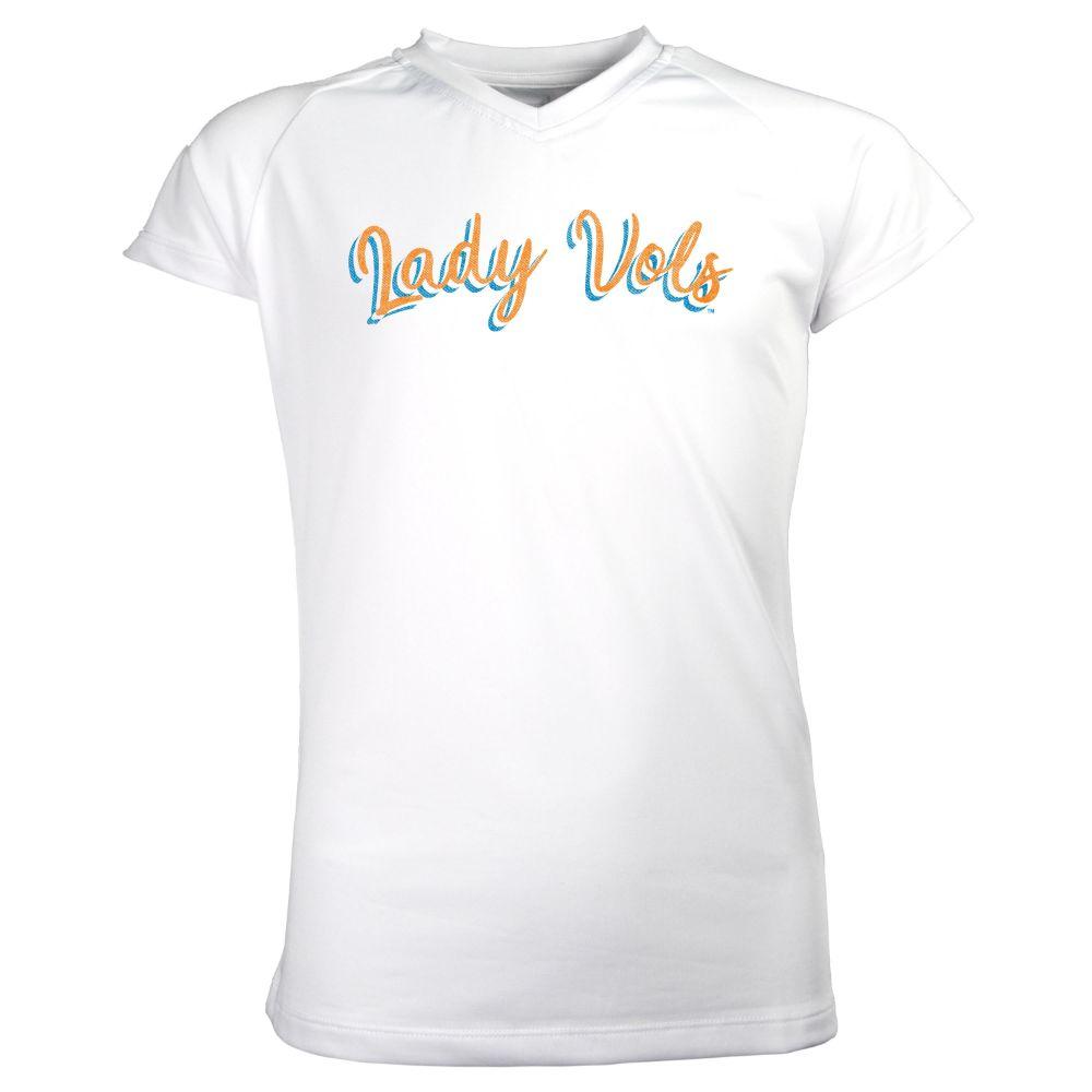 Lady Vols | Tennessee Garb Lady Vols YOUTH Brittany V-Neck Tee | Orange ...