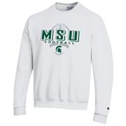  Michigan State Champion Football Wordmark Sweatshirt