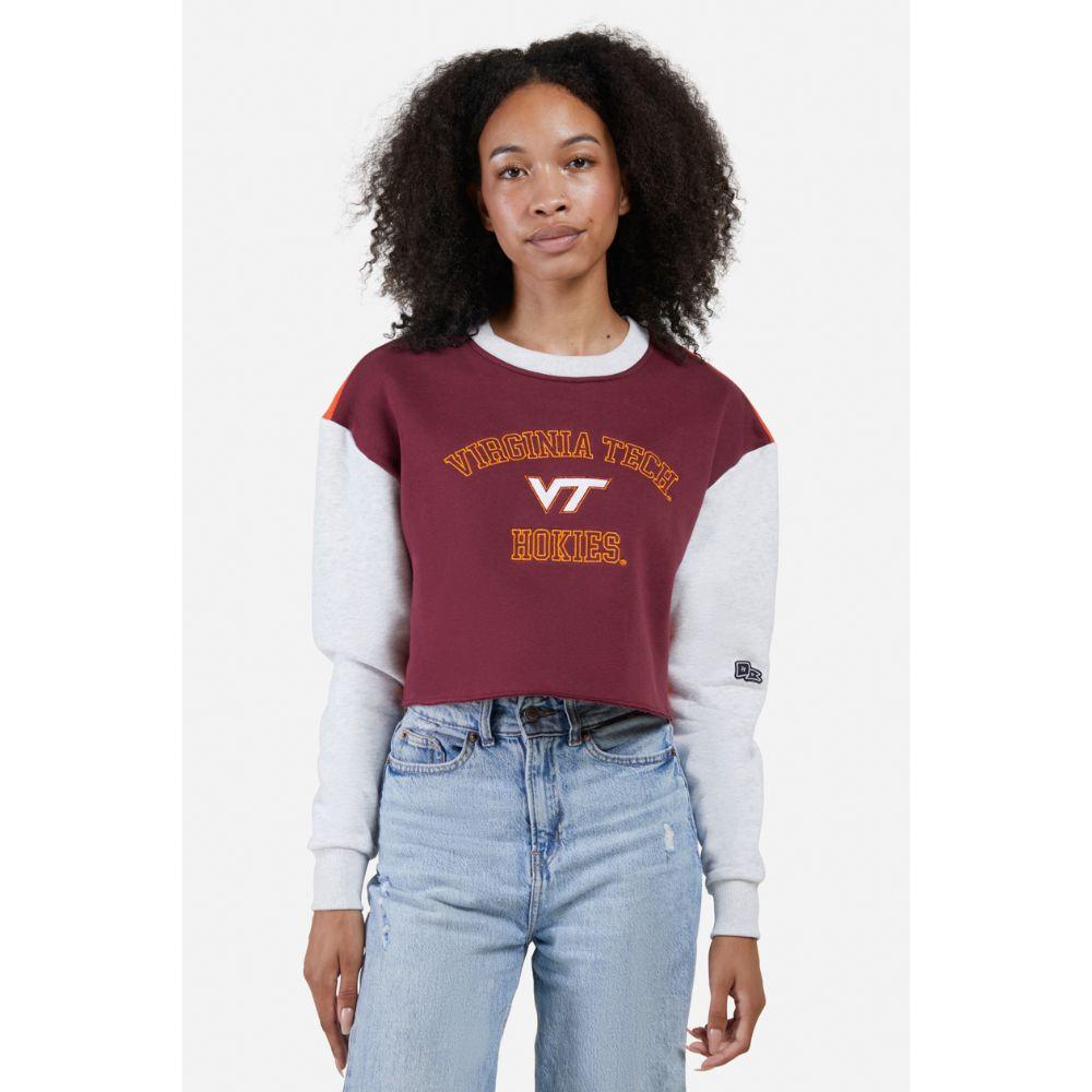 VT | Virginia Tech Hype & Vice Rookie Color Block Crew | Alumni Hall