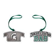  Michigan State Dad Ornament