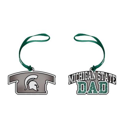 Michigan State Dad Ornament