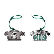  Michigan State Mom Ornament