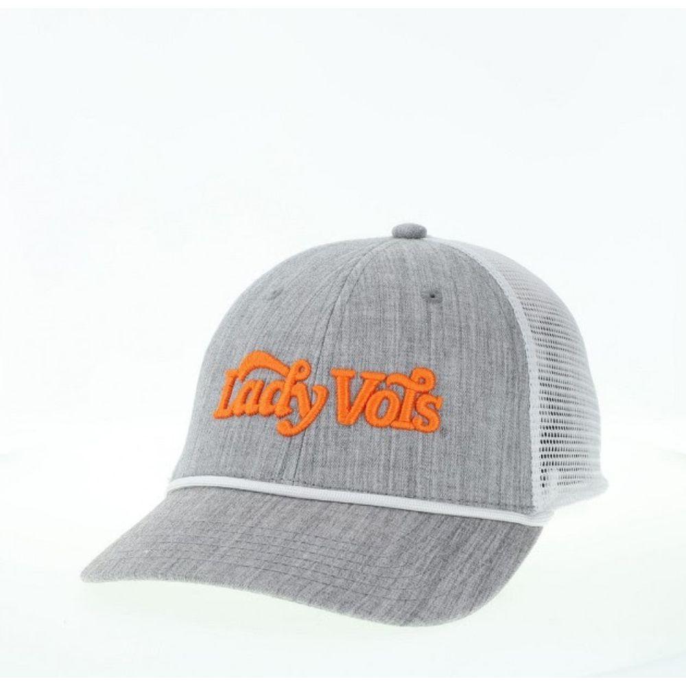 Rope Hat - White (Orange Logo)