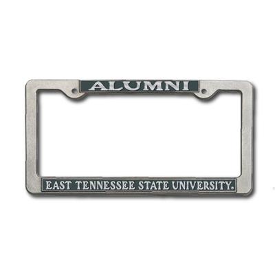 ETSU Alumni Pewter License Plate Frame