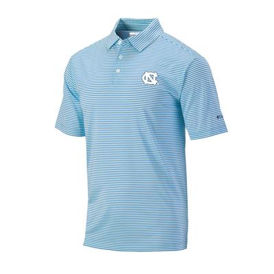 Mens NIKE White North Carolina Tar Heels NC M NK DF VICTORY SS POLO J Polo