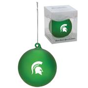  Michigan State Hand Blown Glass Ball Ornament