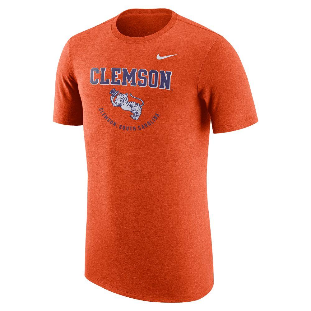 Clemson | Clemson Nike Men's Dri-Fit Triblend Tee | Alumni Hall