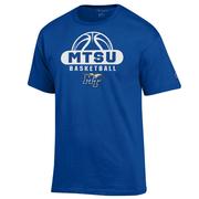  Mtsu Champion Basketball Over Pill Tee