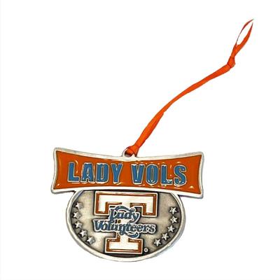 Tennessee Lady Vols Pewter Ornament