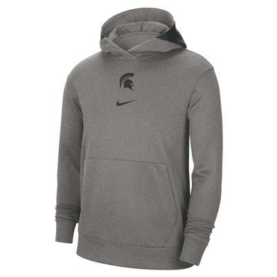 Michigan State Nike Men's Dri-Fit Spotlight Hoodie DK_GREY_HTHR