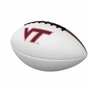  Virginia Tech Logo Brands Mini Autograph Football