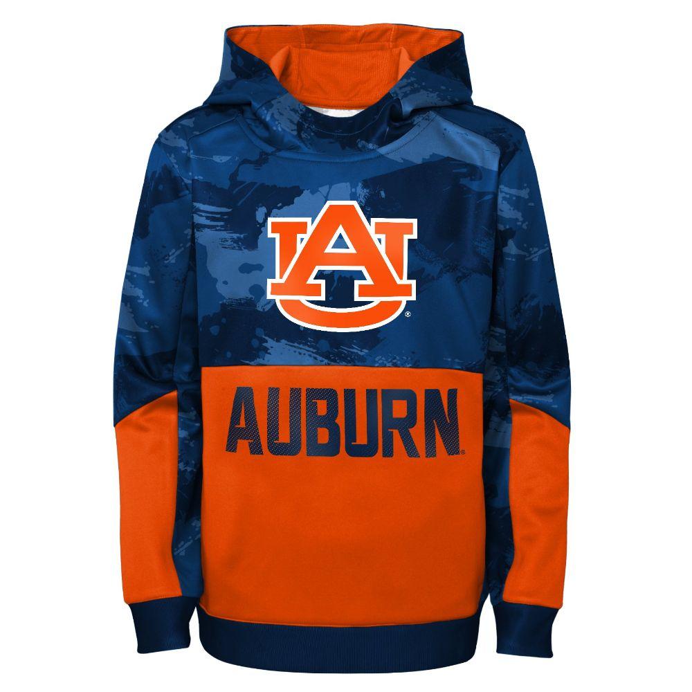 Aub Auburn Gen2 Kids Covert Poly Hoodie Alumni Hall