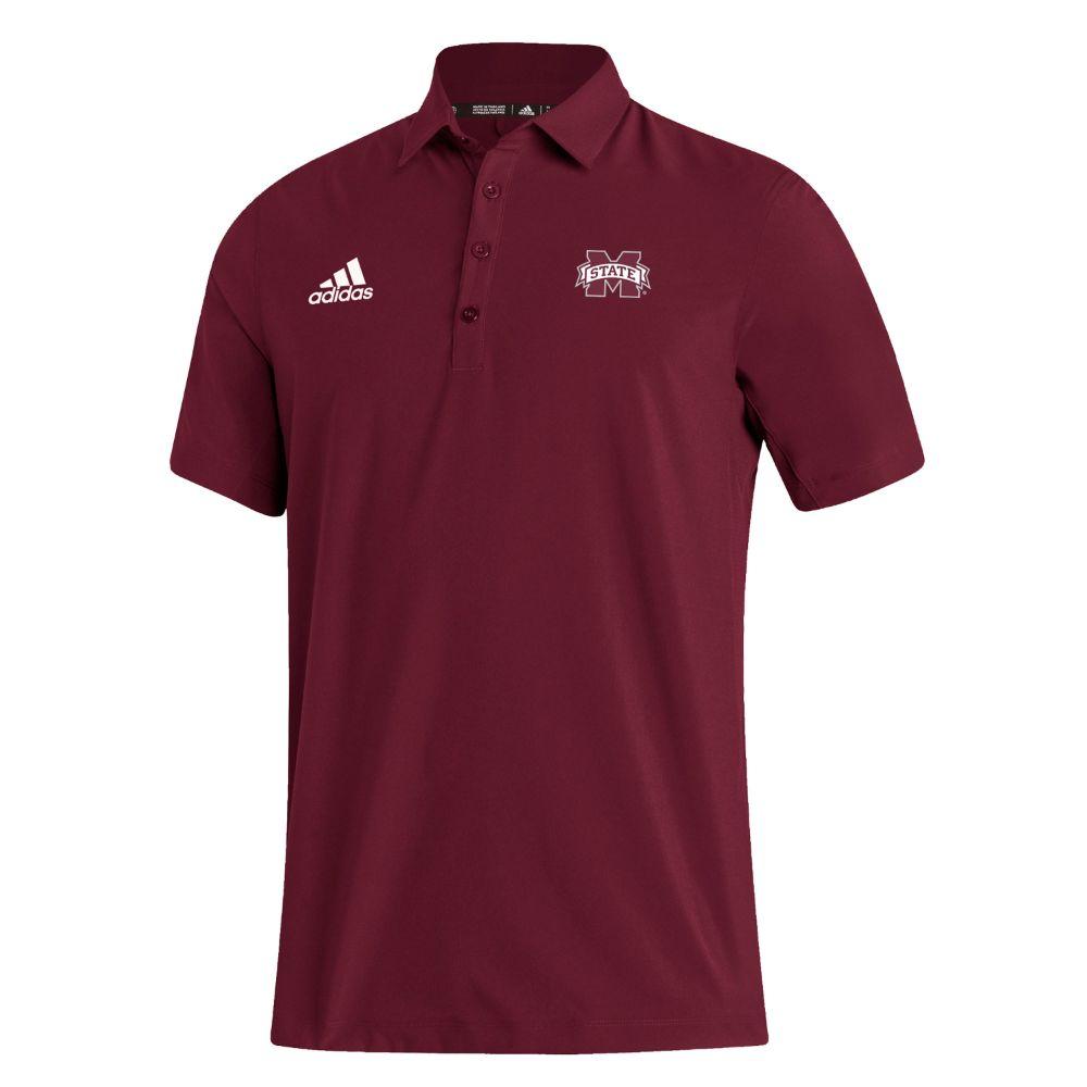 Bulldogs | Mississippi State Adidas Stadium Coaches Polo | Alumni Hall