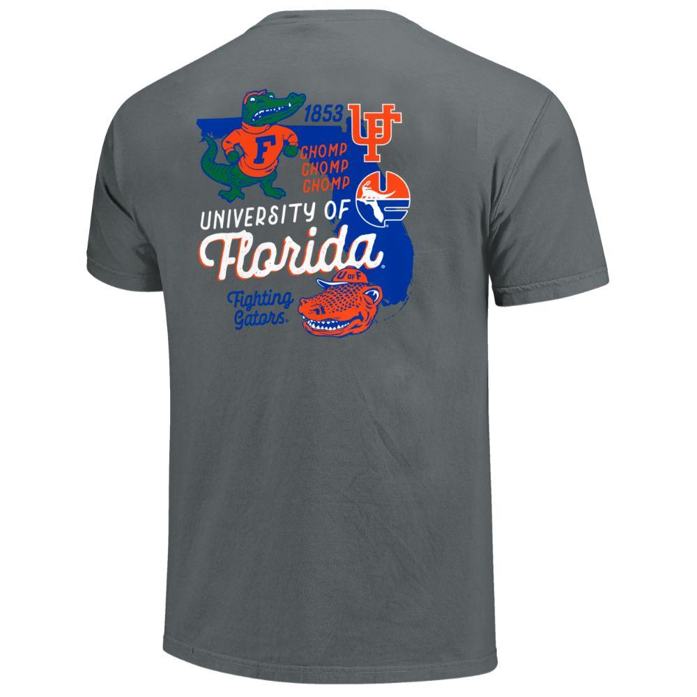 Gators | Florida Vintage State Comfort Colors Tee | Alumni Hall