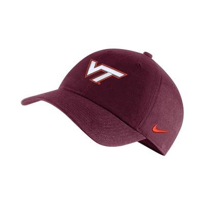 Virginia Tech Nike H86 Logo Campus Adjustable Cap