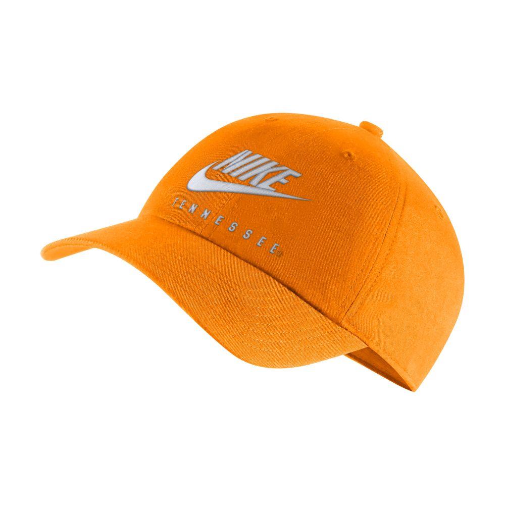 Vols | Tennessee Nike Futura Swoosh Adjustable Cap | Hall