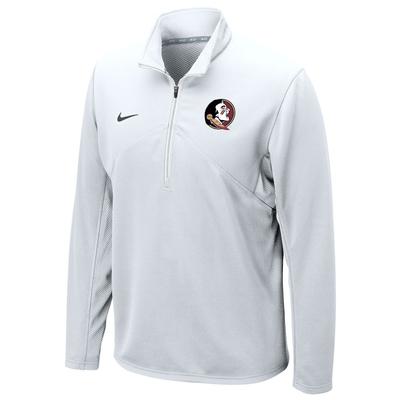 Florida State Nike Training 1/4 Zip WHITE