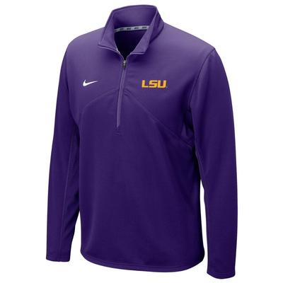 LSU Nike Training 1/4 Zip ORCHID