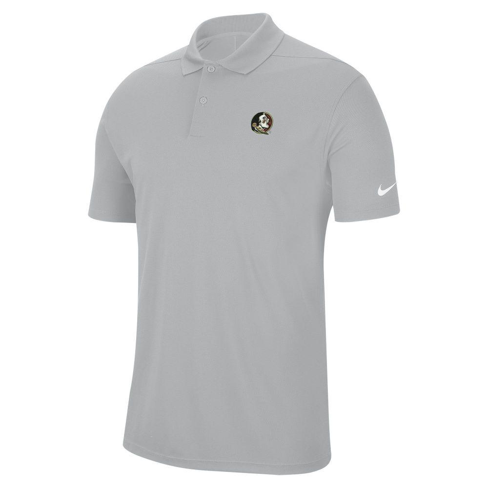 Florida State Nike Golf Victory Solid Polo - White