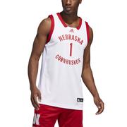  Nebraska Adidas Retro Swingman Basketball Jersey