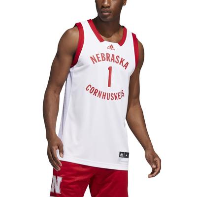 Nebraska Adidas Retro Swingman Basketball Jersey