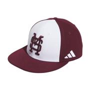  Mississippi State Adidas Wool Baseball Fitted Interlock Hat