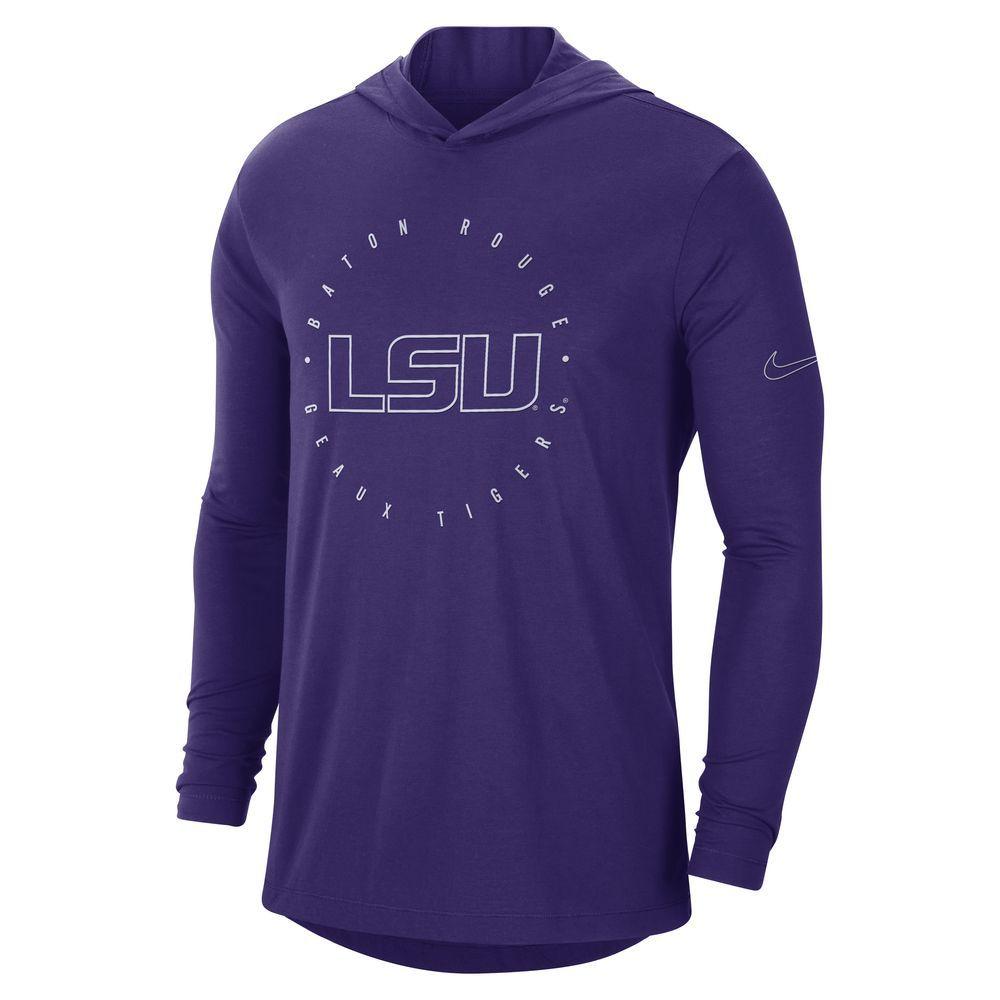 Men's Hoodie - Purple - L