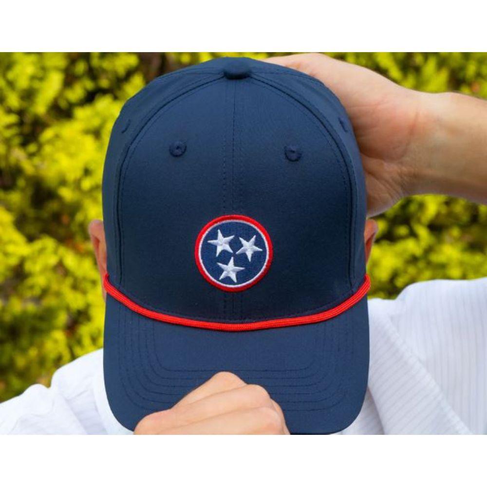 Tennessee Flag Tri-Star Hat