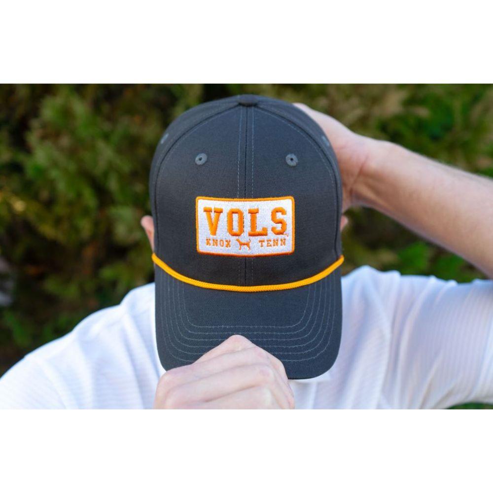 Vols Tennessee Volunteer Traditions Vols Patch Rope Adjustable Hat