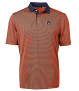  Auburn Cutter & Buck Men's Virtue Eco Micro Stripe Polo