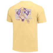  Lsu Image One Softball Player Comfort Colors Tee