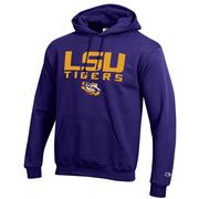  Lsu Champion Straight Stack Hoodie