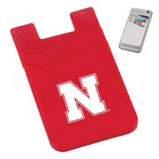  Nebraska Dual Pocket Silicone Phone Wallet