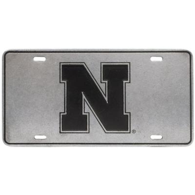 Nebraska Pewter License Plate