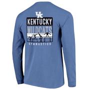  Kentucky Image One Gymnastics Sign Comfort Colors Long Sleeve Tee